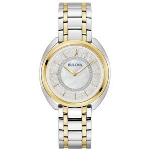Bulova Women's Duality Mother Of Pearl Dial Watch - 98X134